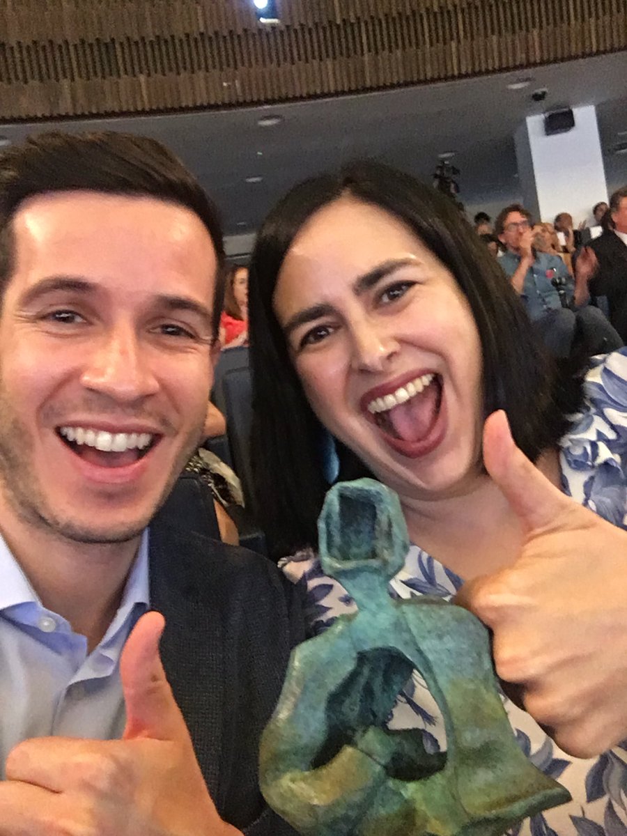 JonBestilleiro's tweet photo. ⁦Nos dan premio!!!!! ⁦@Altran⁩ #PremiosAlares2019 #conciliación #rsc https://t.co/Qszal4RS0B