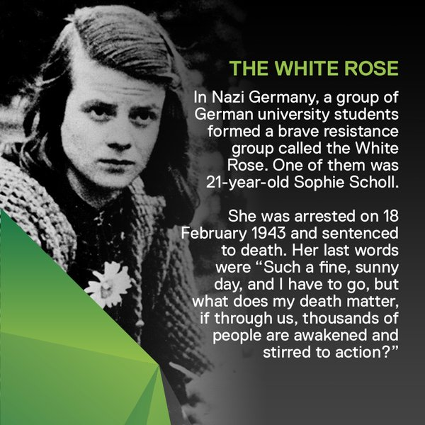 You seek out aid from family & friends that share your concerns, and advice from underground insurrectionist groups that oppose fascism & the totalitarian state. You decide that direct action, even if illegal, is the most significant step you can take to oppose the SS. /4