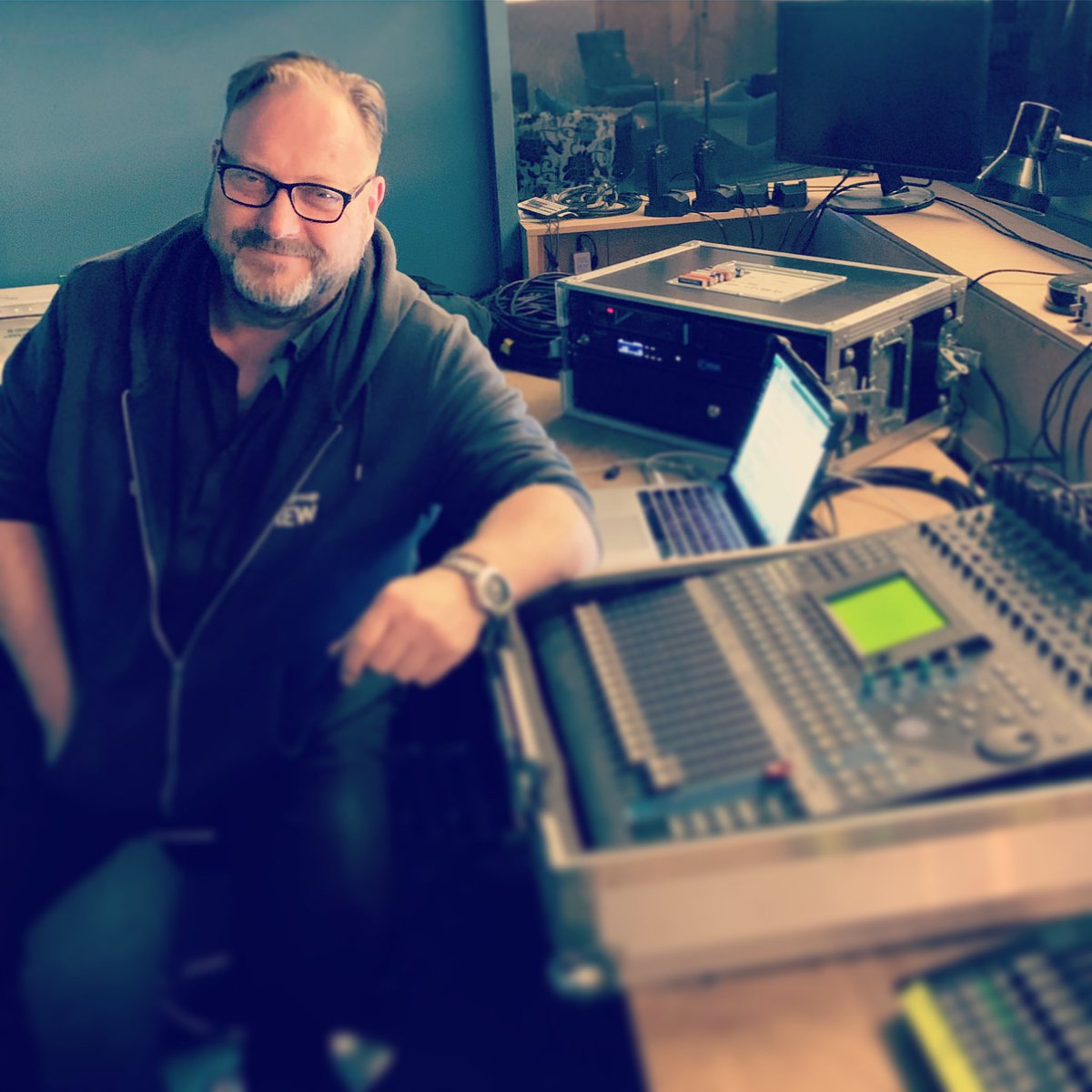 #MeetTheTeam. If you know #music in #Croydon then you’ll know Rick who is one of Production Managers here. 3 things about Rick 1. Rick is also a talented graphic designer 2. He once set himself on fire with his dressing gown cord 3. He has the best hugs  We 💖 and appreciate you!