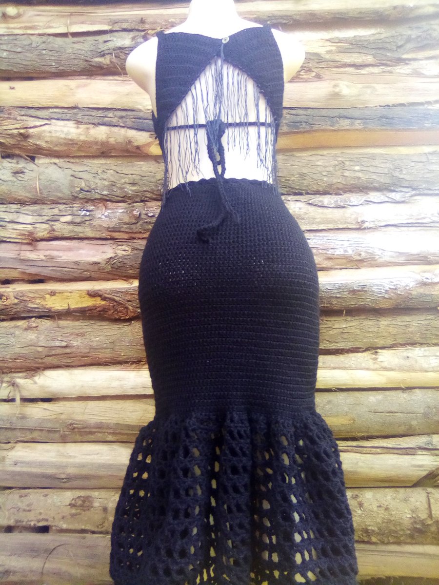 Crochet_Duchess's tweet image. Who said crochets can't worn else where besides the beach. 
#crochetglam✨ #changingrules