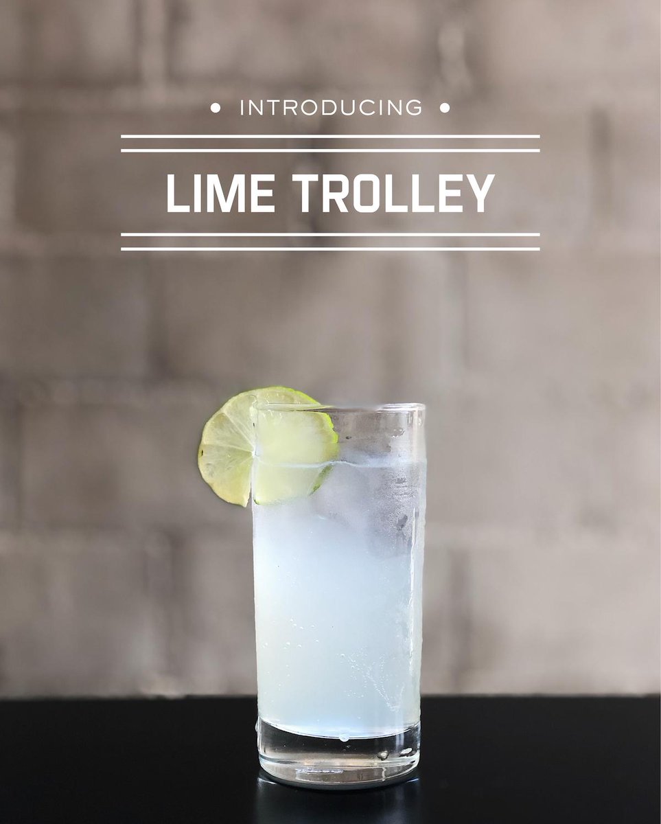 Timbertrain's tweet photo. Introducing the Lime Trolly 🍹Refreshing lime & soda compliment one-another for the ideal cool-down this summer at #timbertrain https://t.co/lWhd4gTsND
