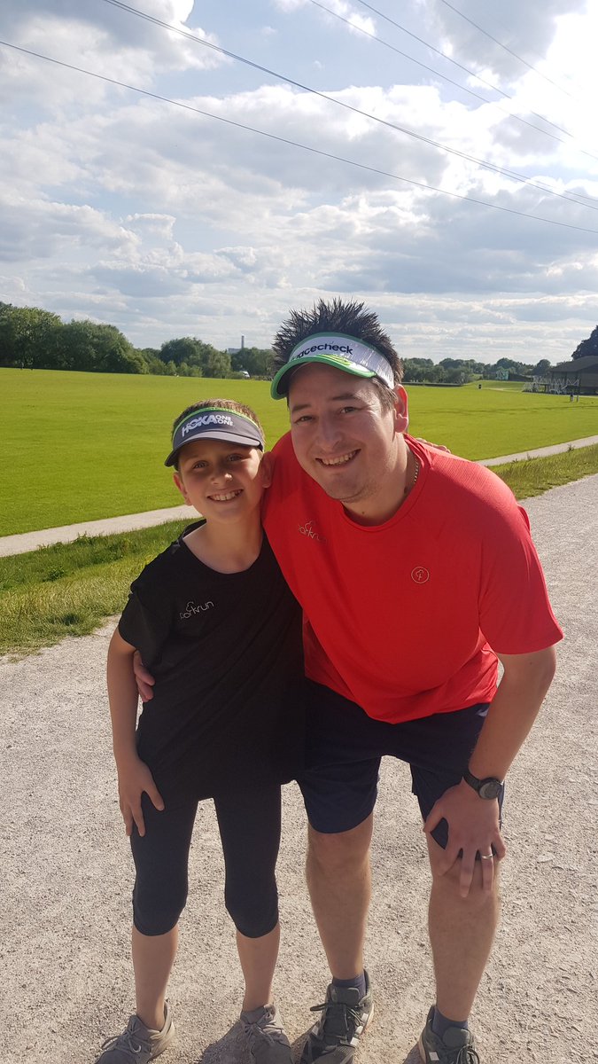 Luke_Street's tweet photo. Theres no medal to show for it but that really isn't important. The time me and the boy spent together running, chatting and laughing can't be bought. So very proud of him for completing the 7 parkruns in a day challenge. @runr_uk @racecheck @dads_running #7in7 #medalMonday https://t.co/rLJnSSwGNZ