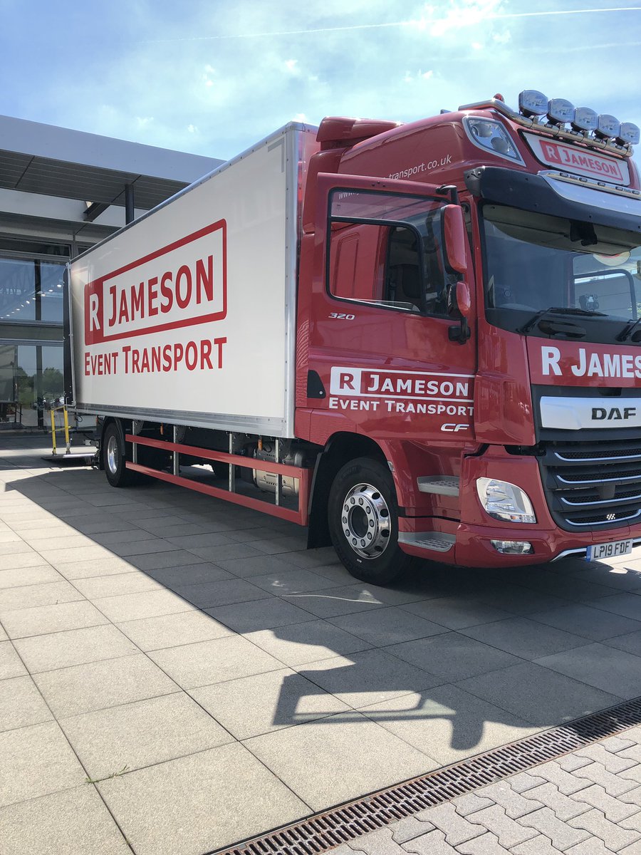 Hello Frankfurt! <a href="/PenguinsEvents/">Event Management</a> <a href="/rjamesonevents/">R Jameson Event Transport</a> shiny new truck!