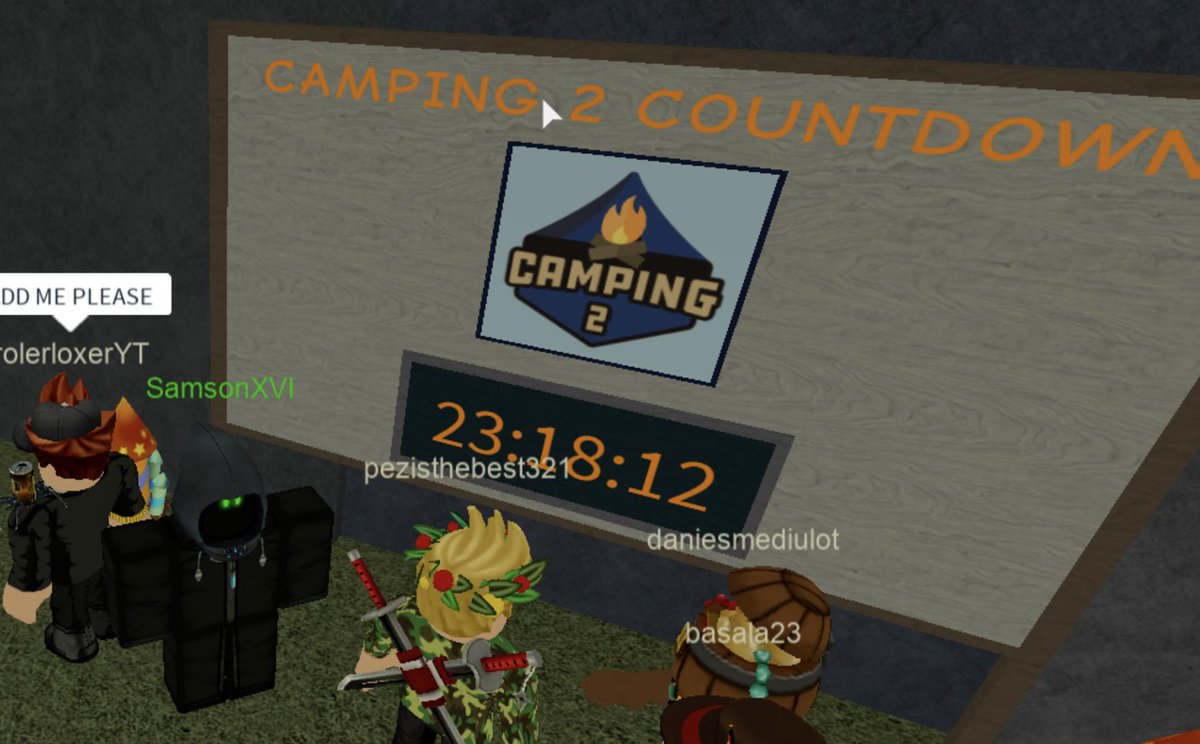 Camping 3 roblox samson