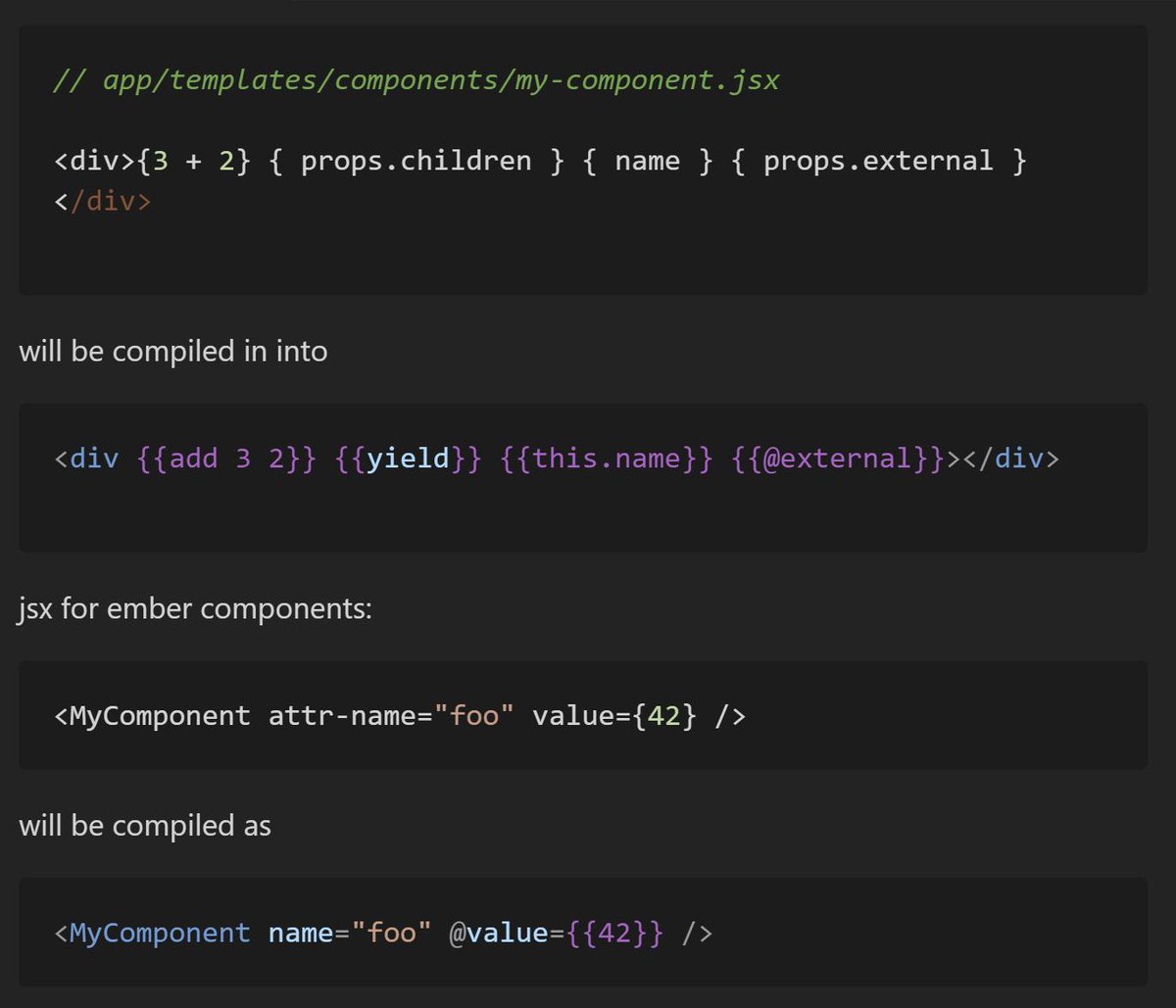 How about JSX/TSX support for #EmberJS? I have it! github.com/lifeart/ember-…