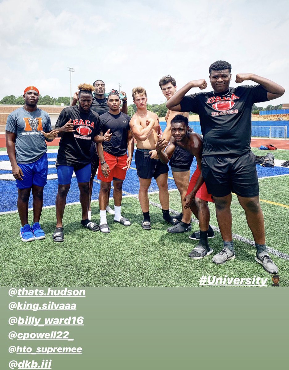 University_1000's tweet photo. 👀 #University👨🏾🎓 #FreshmanClass #JustWorking #GettingBetterEveryRep #MakeEachOtherGreat #HardWorkPaysOff #DripSoHardDontStandToClose 💧#UMaryFB #ShorterFB #GeorgiaTechFB #LocustGroveFB
9am Tues morn (🗣🎤DONT just show up, show OUT 😌) https://t.co/LNSLlwI9No
