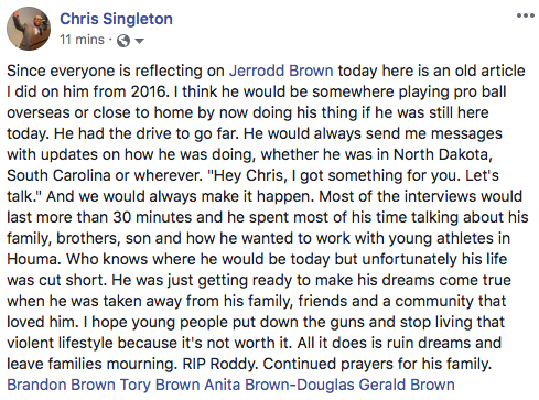 courierchris's tweet photo. Still such a tragic loss for our community to this day. RIP Roddy. https://t.co/UiRqZYB0Bt https://t.co/R29C1PFUwc