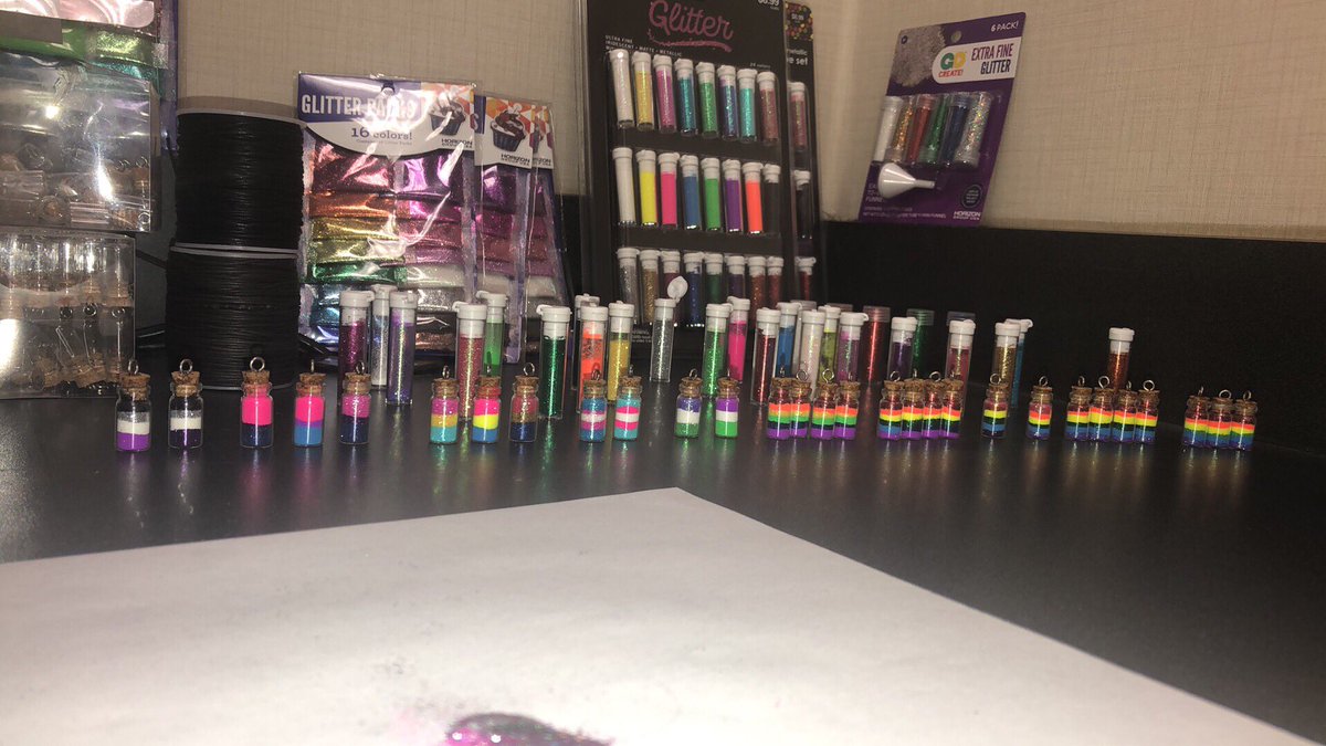 BottlesOfPride's tweet photo. I’ve put a lot of effort and love into this so don’t be afraid to ask me about them ❤️ https://t.co/mYMsJJVTLM