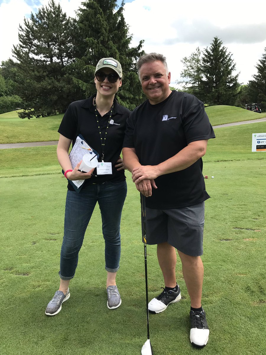 SPEChicago's tweet photo. The rest of the @iDadditives team may be in Greece, but Lindsay &amp; John are here crushing it! #SPEgolf https://t.co/Jzd6nYGJXa