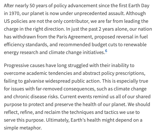 How can health professionals draw from their training and experience to fulfill the shared purpose to protect and preserve the health of our planet? thelancet.com/journals/lanpl…