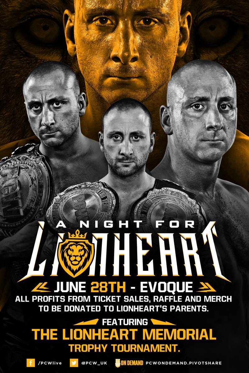 PCW_UK's tweet photo. Huge thanks to WWE.... permission has been given to a number of talent who asked to work our show for @LionheartUK on Friday. Names to be announced imminently... https://t.co/2XPDKDTA1V