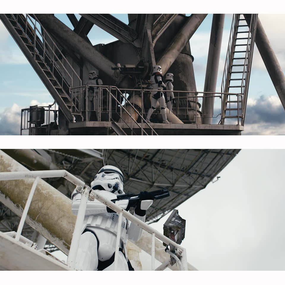 I had to share some Awesome Scenes from the new Stormtroopers <a href="/RogueSTroopers/">Stormtroopers</a>  at the Irish National Space Centre <a href="/Elfordstown/">National Space Centre | Elfordstown Earthstation</a> that the magnificent <a href="/dogdaymedia/">Dog Day Media</a> and our cast and crew filmed.  Can't wait to film at our next location.