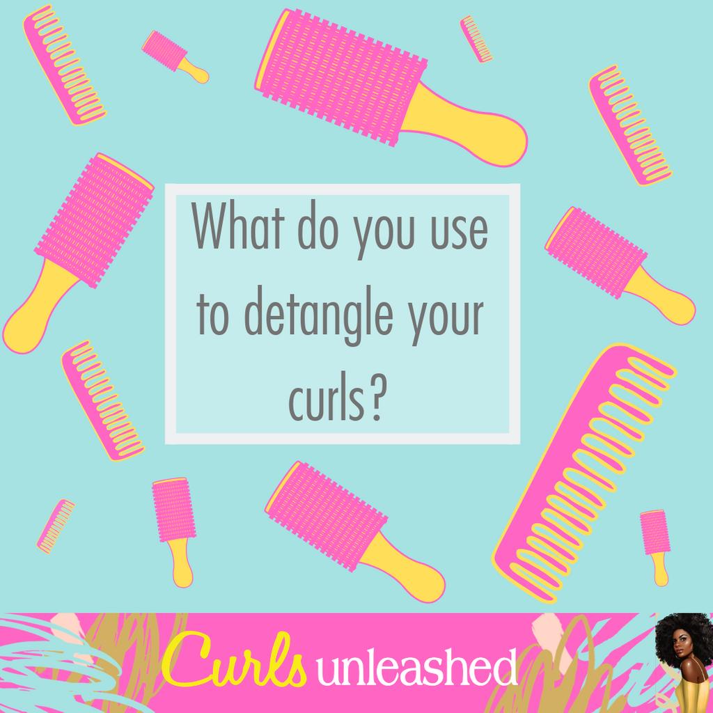 Curls_Unleashed's tweet image. Do you detangle with a wide tooth comb or detangling brush? Our #CurlsUnleashed Leave-In Conditioner is a must have when detangling no matter what tool or method you use. It offers great slip and adds the perfect amount of moisture to your curls. 💞 soo.nr/1QEl