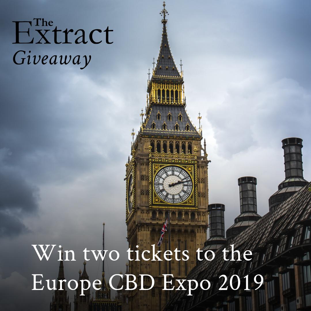 TheExtractUK's tweet photo. Want the chance to win TWO tickets to the @EuropeCBDExpo in #London?๐ To enter:
Like this tweet.
Tag the friend you would bring.
& Retweet. #CBDNews #CBDEvents https://t.co/wwL8PSA6tL