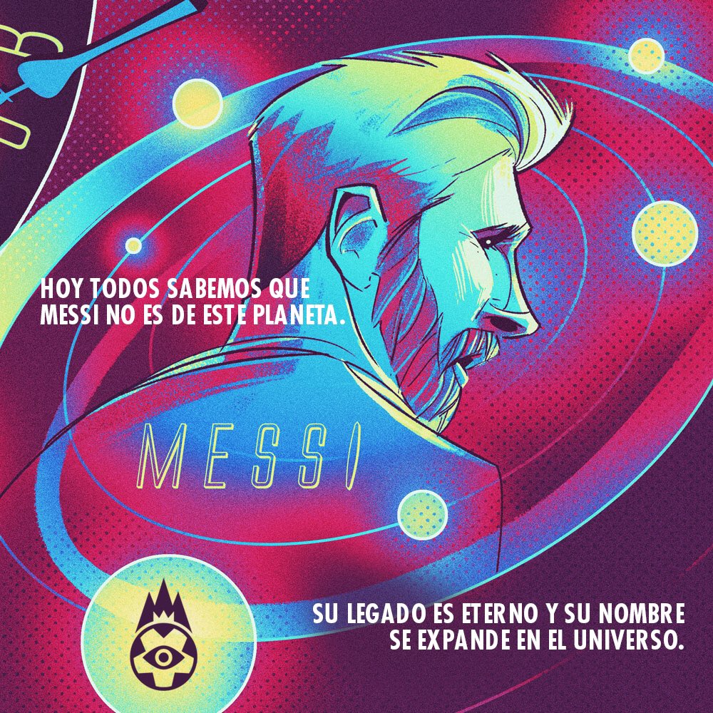 El día que #messi llegó a la tierra.
🛸👽🔥⚽️