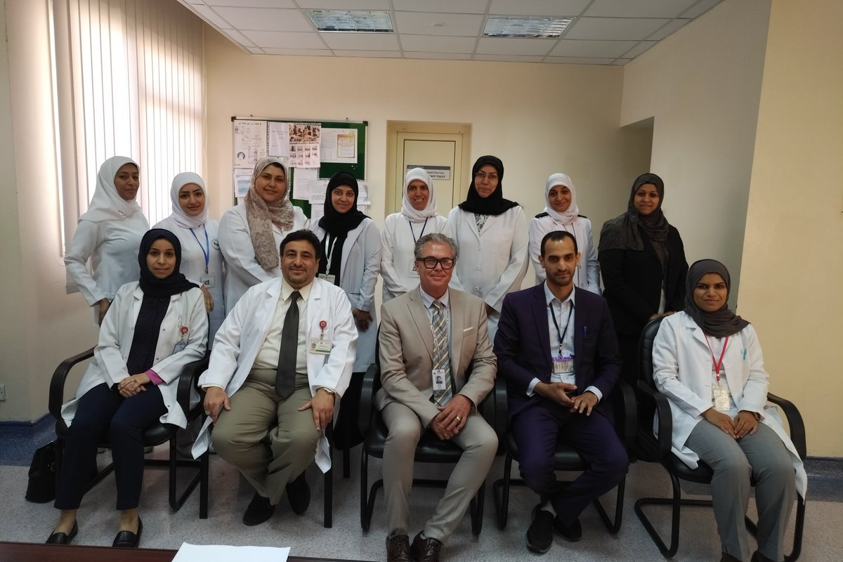djwormald's tweet photo. Visited Jidhafs Primary Health Centre in Manama Bahrain today. Amazing community care provided by dedicated and compassionate leaders and staff. https://t.co/bwy6YRlcM0