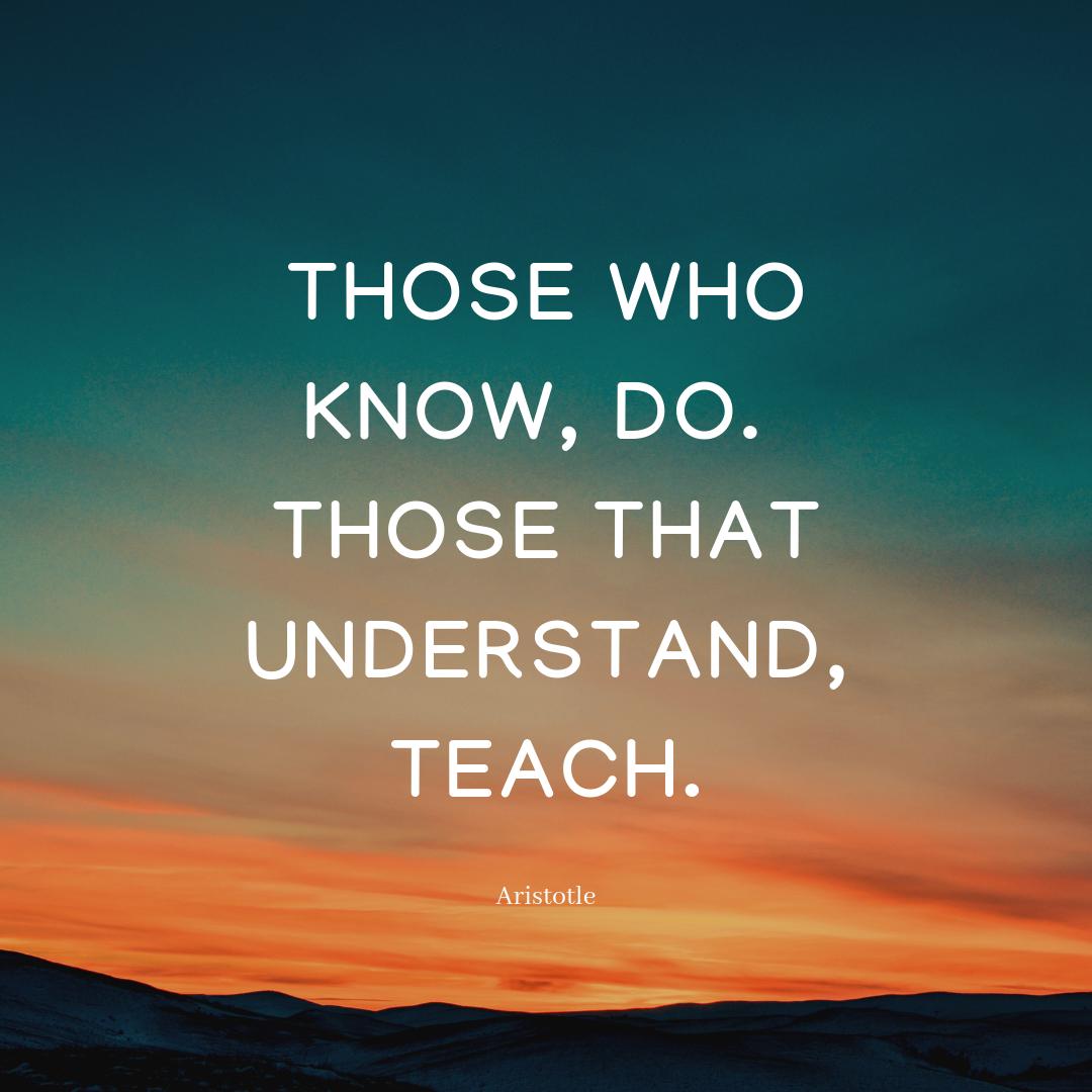 _ProjectEd's tweet image. There&apos;s a big difference between knowing and understanding.  #teachers #teacherlife