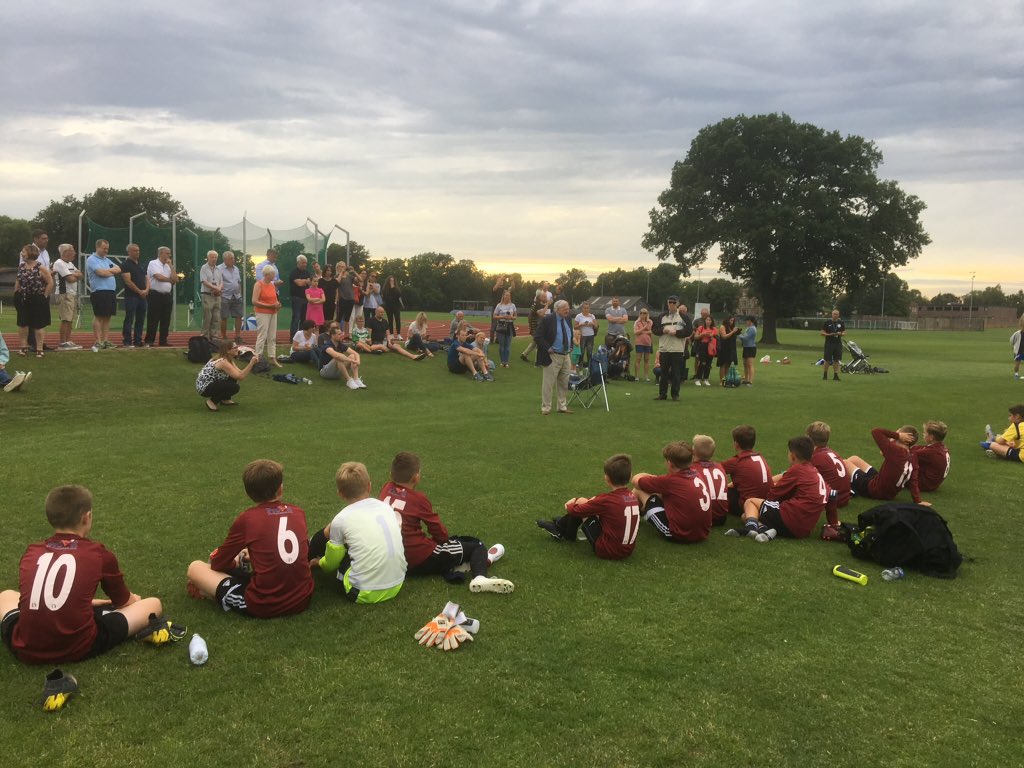 SHSPEDEPT1's tweet photo. Thank you @Brentwood_Sport for hosting the London Cup final tonight. Once won by Bobby Moore and one of the oldest Cup competitions in world football (over 120 years old!). Sadly our Mid Essex U11's could not get their name on the historic trophy this time. https://t.co/hpMhohn3en
