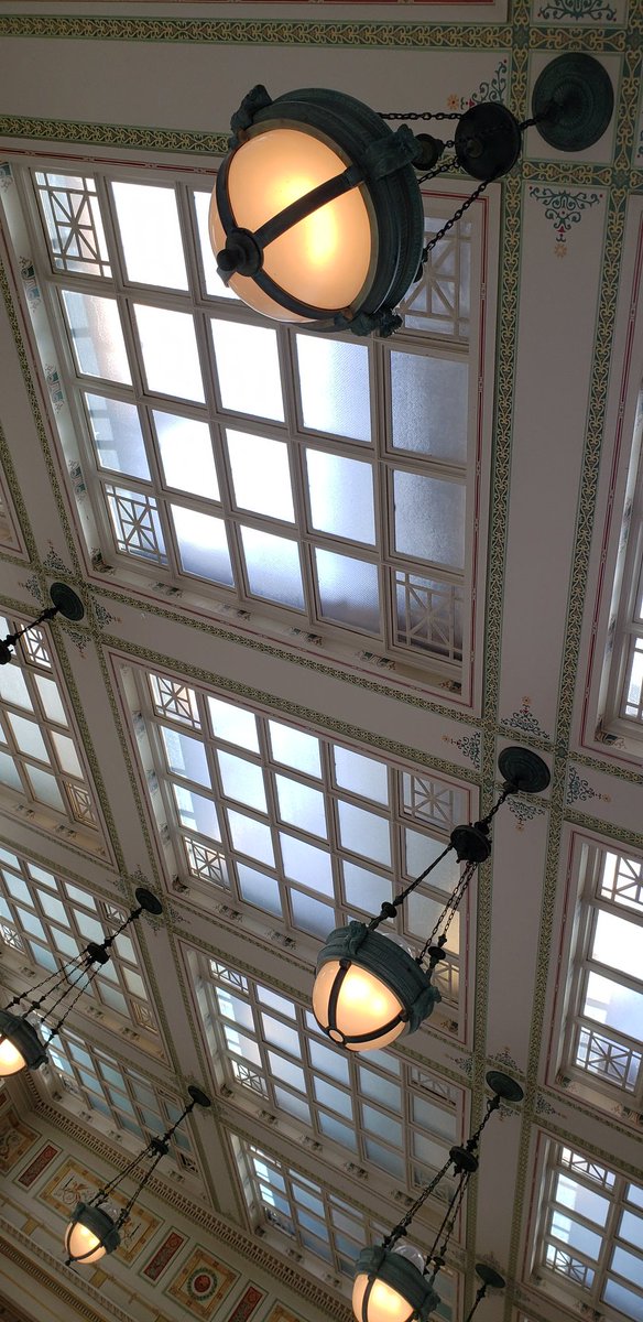 thearchibrarian's tweet photo. Back to Brooklyn by 🚂 after #RBMS19 and #ALAac19, with a lot of thoughts, and a lot of great memories.
A few bits of rail-related DC architectural eye candy, while your friendly neighborhood Archibrarian stares out the window....
#RailroadStation (!!!) #Metro https://t.co/fYyOmgMvXM