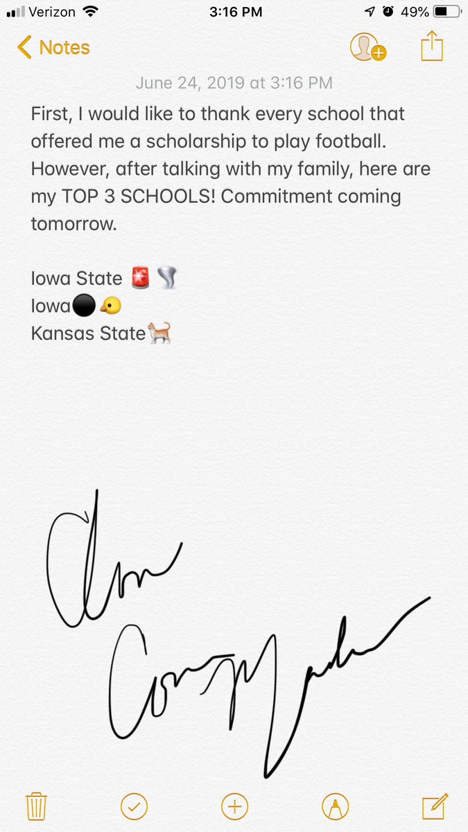 clonecone58's tweet photo. COMMITMENT COMING TOMORROW! https://t.co/h1JcPehh9W