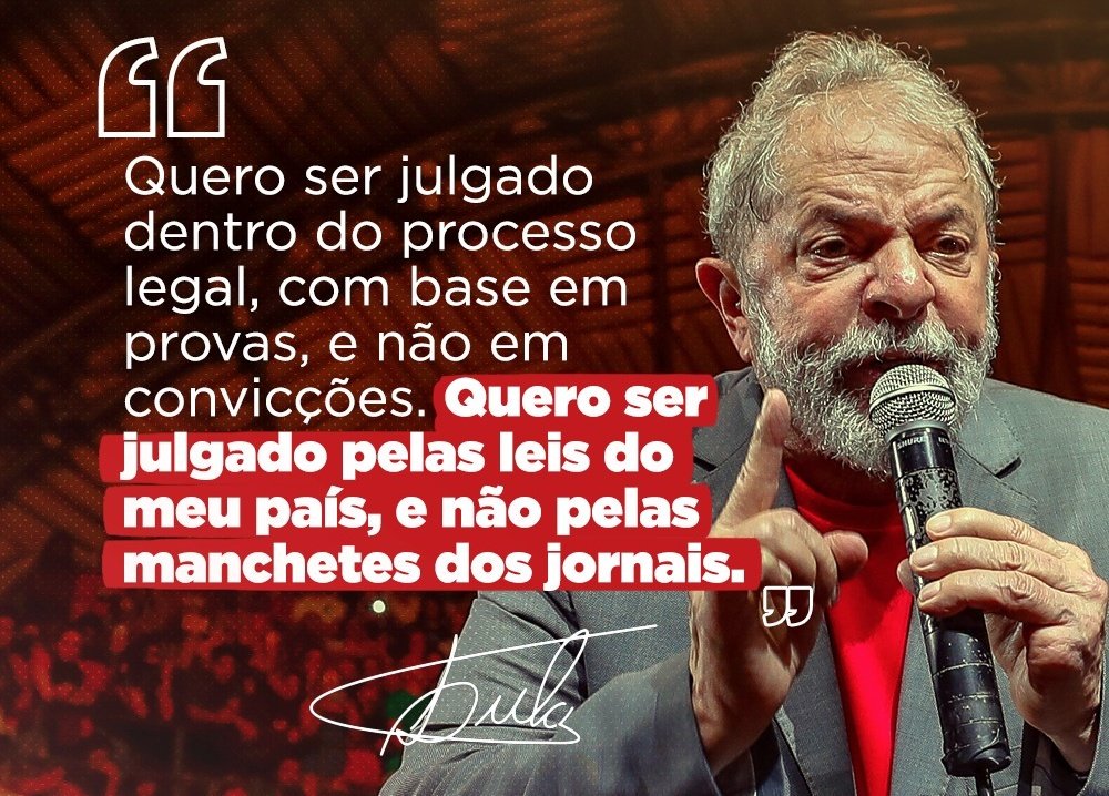 Pimenta13Br's tweet photo. Justiça. Estado de Direito. Julgamento imparcial. Amplo direito à defesa. Direito ao devido processinho legal. Esses conceitos foram revogados pela #LavaJato para lidar com @LulaOficial ?
#LulaPresoPolítico https://t.co/lCS10fSGPc