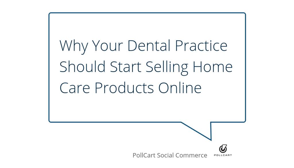PollCartApp's tweet image. "Patients will be much more likely to order from a trusted dentist than an unfamiliar company." pollcart.com/why-your-denta… #Dentist #ECommerce