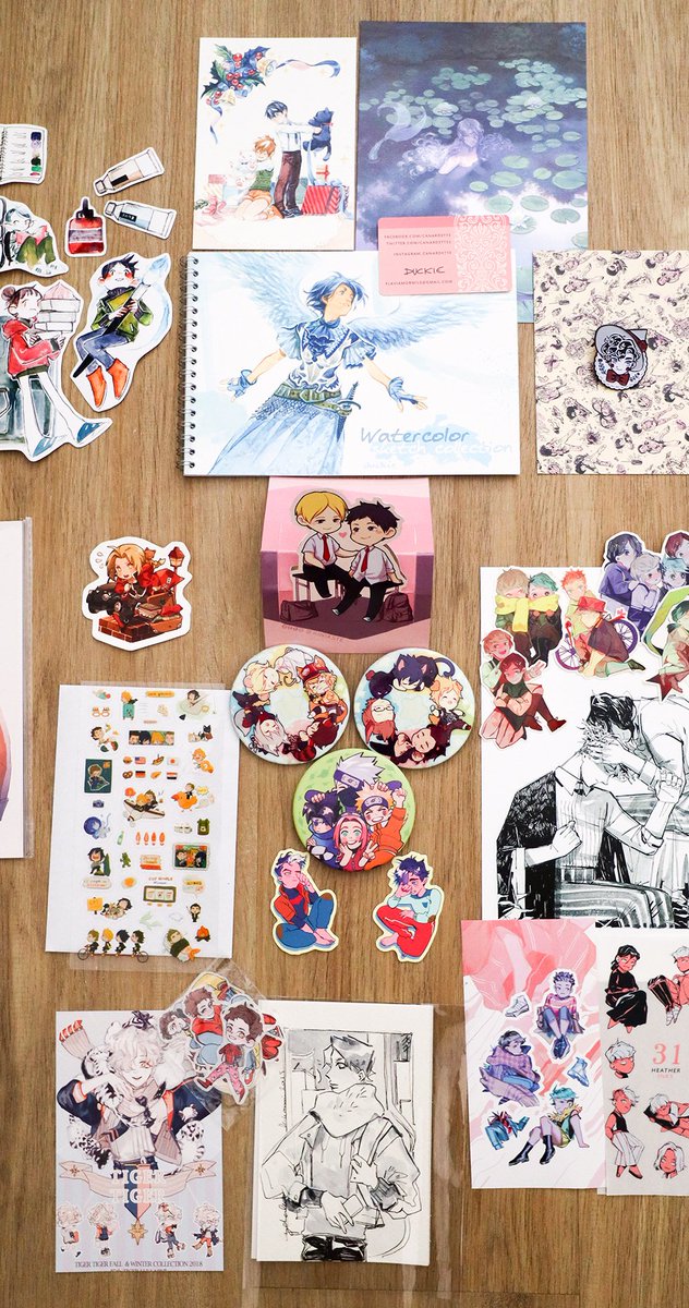 (super late) DoKomi haul post..!! ☆
It was so lovely to meet so many new faces and reunite with old friends too ? the con was super special, we felt so welcome and everyone was so friendly and kind T//T! Belated but massive thank you!