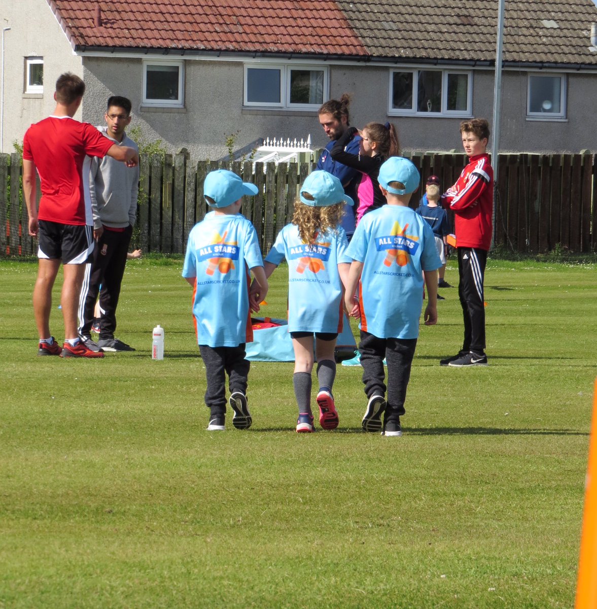 PCCAllStars's tweet photo. Wow! Wow! Wow! We couldn’t have asked for a better @allstarscricket session on Friday @PenicuikCC! We had some very special visitors and lots of happy smiling faces in the sunshine! 

#BigMoments #PCCAllStars ⭐️⭐️🏏🏏 https://t.co/GSpk5Zh85a