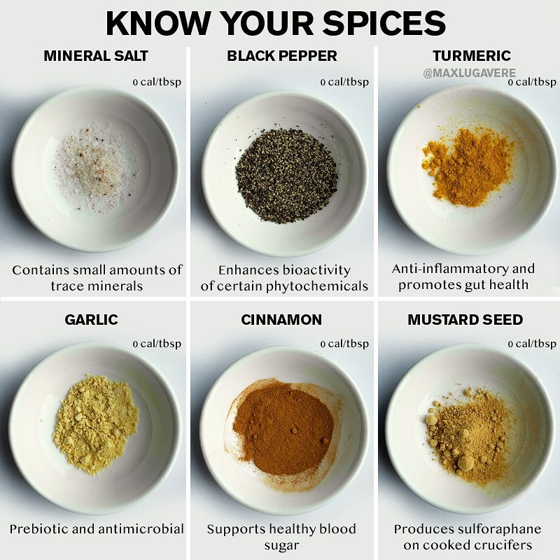 How well do you know your #spices? Are you taking advantage of all the #health benefits they can bring into your meals 😱? Tell us in the comments! ⬇️ #SpicelyOrganics #HealthySpices #OrganicSpices