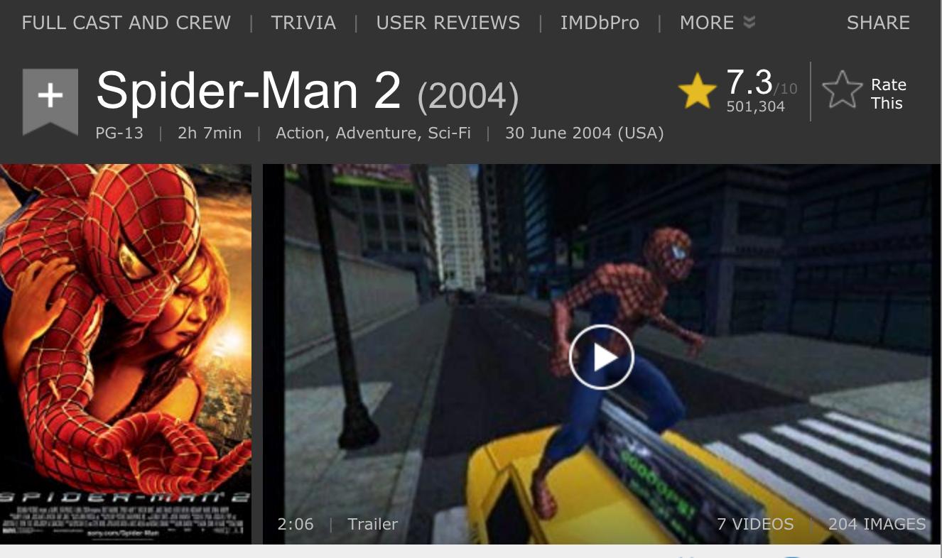 Spider-Man 2: The Game (Video Game 2004) - IMDb