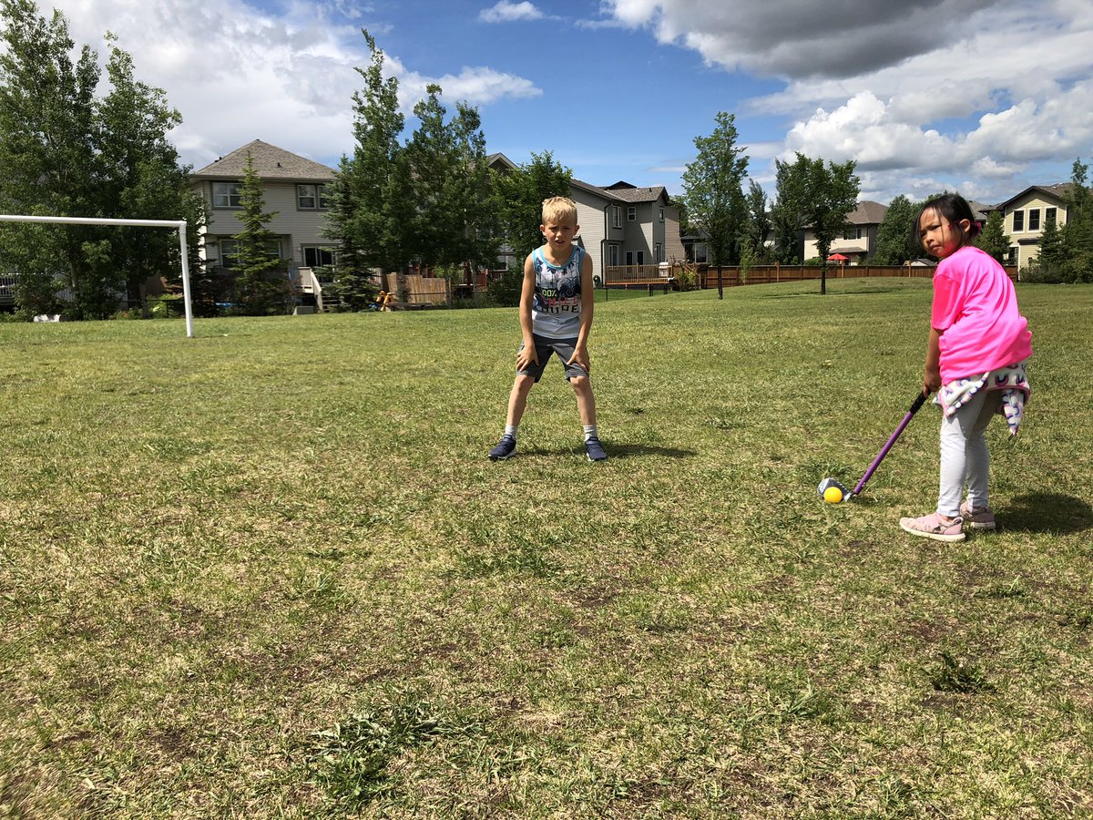 grade1Kearney's tweet photo. Taking to the links this afternoon to test our golf and math skills! Estimate and then count how many strokes it took you and your partner! Pros in no time 🏌️‍♀️🏌️‍♂️⛳️ https://t.co/8IAeZ3kK7L