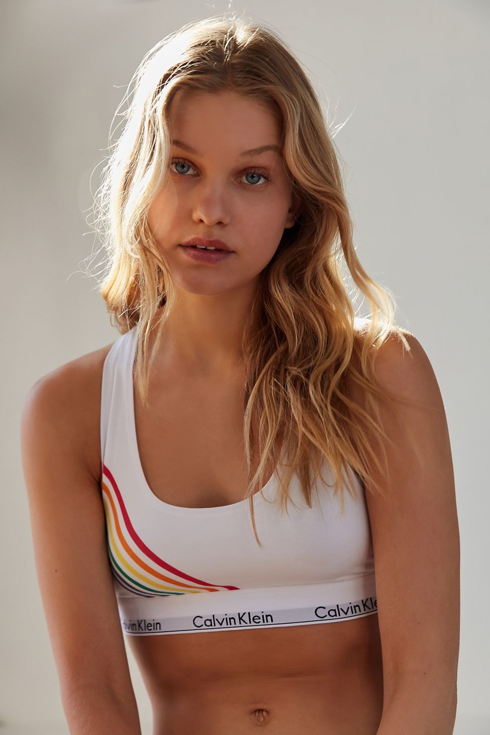 calvin klein sports bra urban outfitters