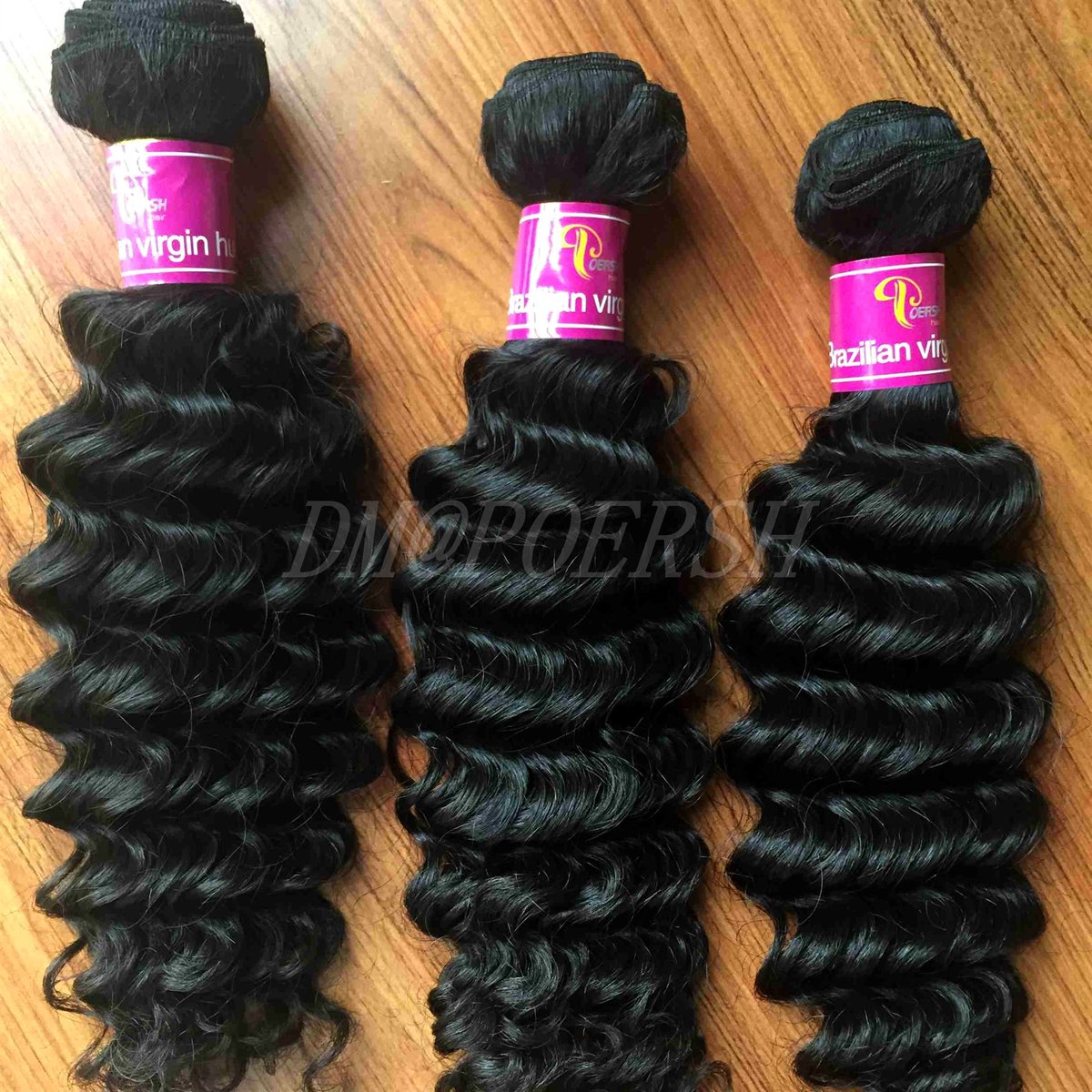 Top rank natural virgin and donor human POERSHHAIR#weave#wavyhair#unprocessedhair
