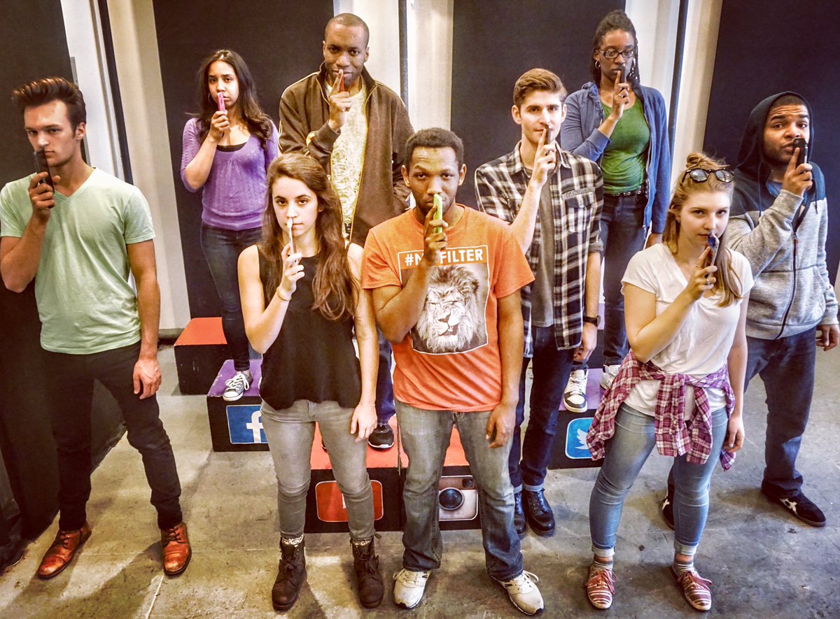 itsSTARTheater's tweet photo. In 2.5 hours, STAR Theater joins Broadway Sings for Pride! Are you going?? Just remember to put your phone on silent, K thx bye. 😉💕❤️🌈  https://t.co/SLohTnVxcJ  #shhh #silenceplease #showtime https://t.co/cLyfTQIskY