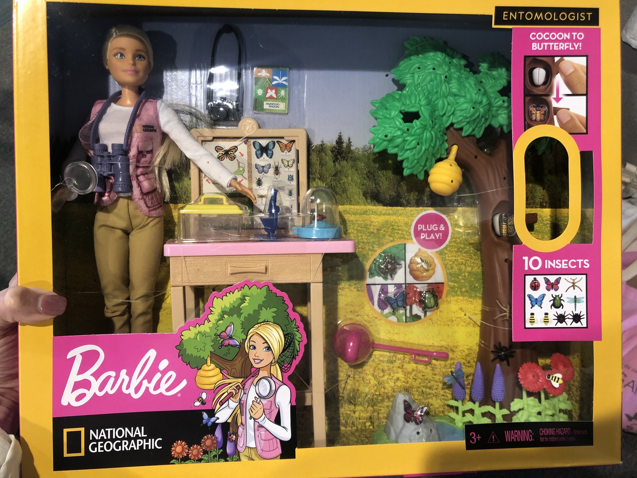 Entomologist barbie sales
