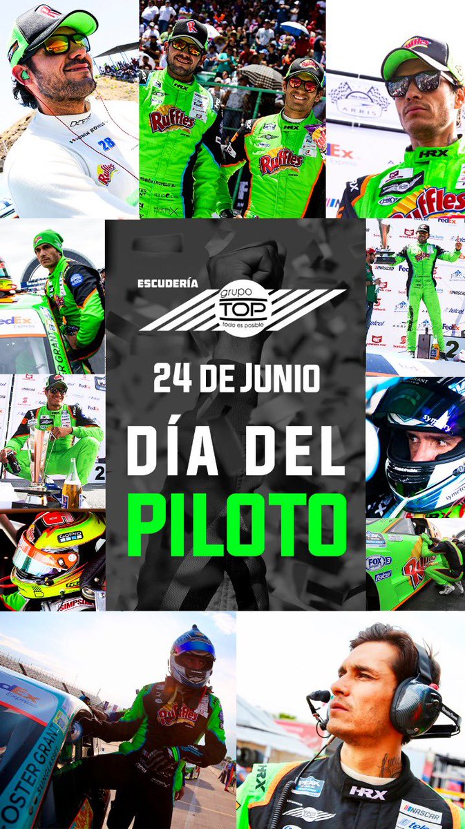 #diadelpiloto #drivers #racing <a href="/rubenrovelo28/">Rubén Rovelo</a> <a href="/irwinvences/">IRWIN VENCES</a> <a href="/Ruffles_Mx/">Ruffles Mx</a> @NASCARPEAKMX