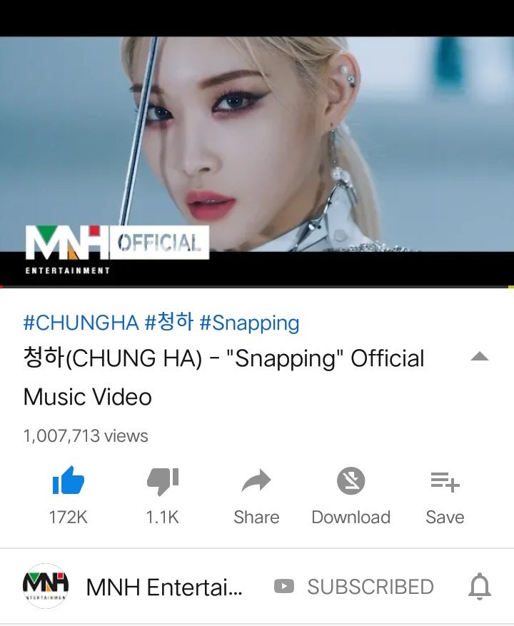 raineisfalling's tweet photo. HAPPY 3 MILLION VIEWS, BYULHARANGS 🎉🎉 💚💙💜 #CHUNGHA #청하 #ChunghaSnapping
#Snapping_4M 
#Flourishing 
#FlourishingForChungha https://t.co/lZnsjqww2o