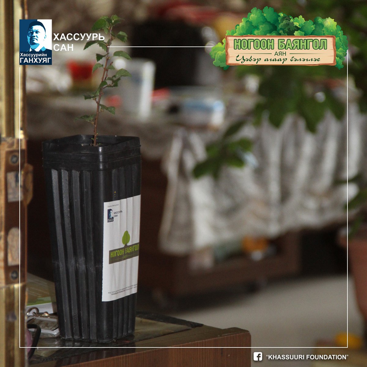 "Ногоон Баянгол Аян" эхэлснээс хойш 16 хоногийн турш бид Баянгол дүүргийн 5 хорооны нийт 113 байрны 4299 өрхөд 🌳-ны суулгац мөн 🌳 тарих заавар танилцуулгын хамт тараагаад байна.

facebook.com/khassuurifound…