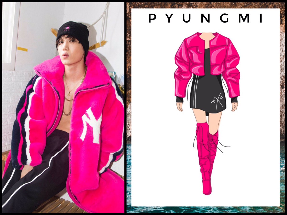 PYungmi's tweet photo. [RETRO EXO 🎙🎼]

I wanted to showcase the vibrant colors of the collaboration with MLB and EXO and what better way than through a retro adaptation 👨🏼‍🎤💙
-
Lets get into the summer vibe with this #EXOLLECTION 
-

My #TeenChoice for #ChoiceInternationalArtist is #EXO @weareoneEXO https://t.co/fhxDOhgjok