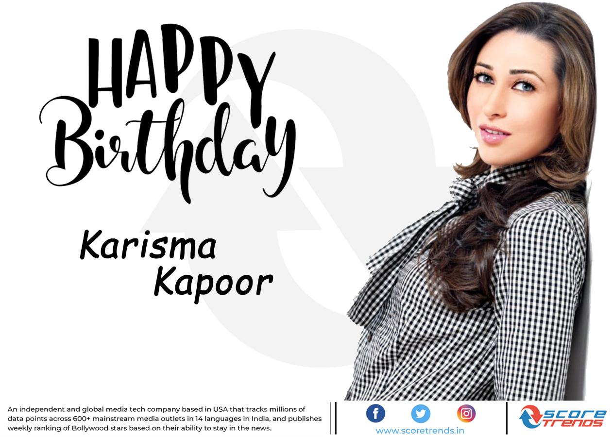 Score Trends wishes Karisma Kapoor a Happy Birthday!! 