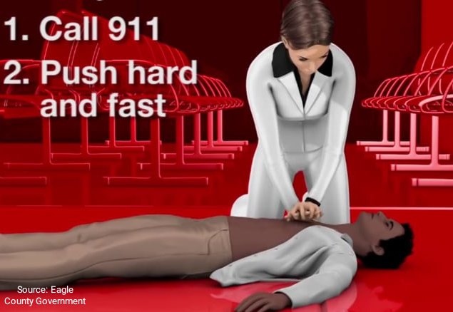 It only takes 2 steps to save a life in need! #CPR #savealife