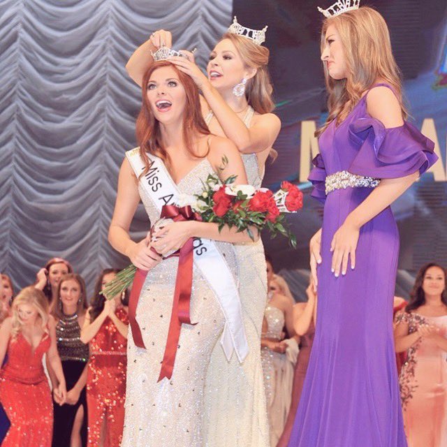 Say congratulations to @missamericaar <a href="/DarynneDahlem/">Darynne Dahlem</a>! Darynne earned $44,550 in scholarship dollars of the $183,230 made available at #MissArkansas. Wow! Be sure to follow along as Darynne prepares to compete for the job of #MissAmerica2020 on <a href="/nbc/">NBC Entertainment</a>!  #missamerica #scholarship