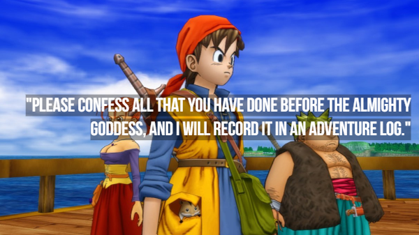 Dragon Quest VIII on save points: