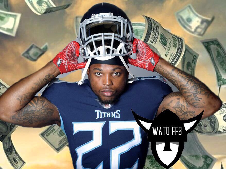 WATOffb's tweet image. #mondaymotivation Derrick Henry finished LY on fire for #FantasyFootball &amp;amp; is now in a #ContractYear w/ the #Titans who are dedicated to the run. His current ADP presents value sitting in the 4th round. Get that $$$ Derrick, &amp;amp; some contract motivation in your life on #DraftDay!