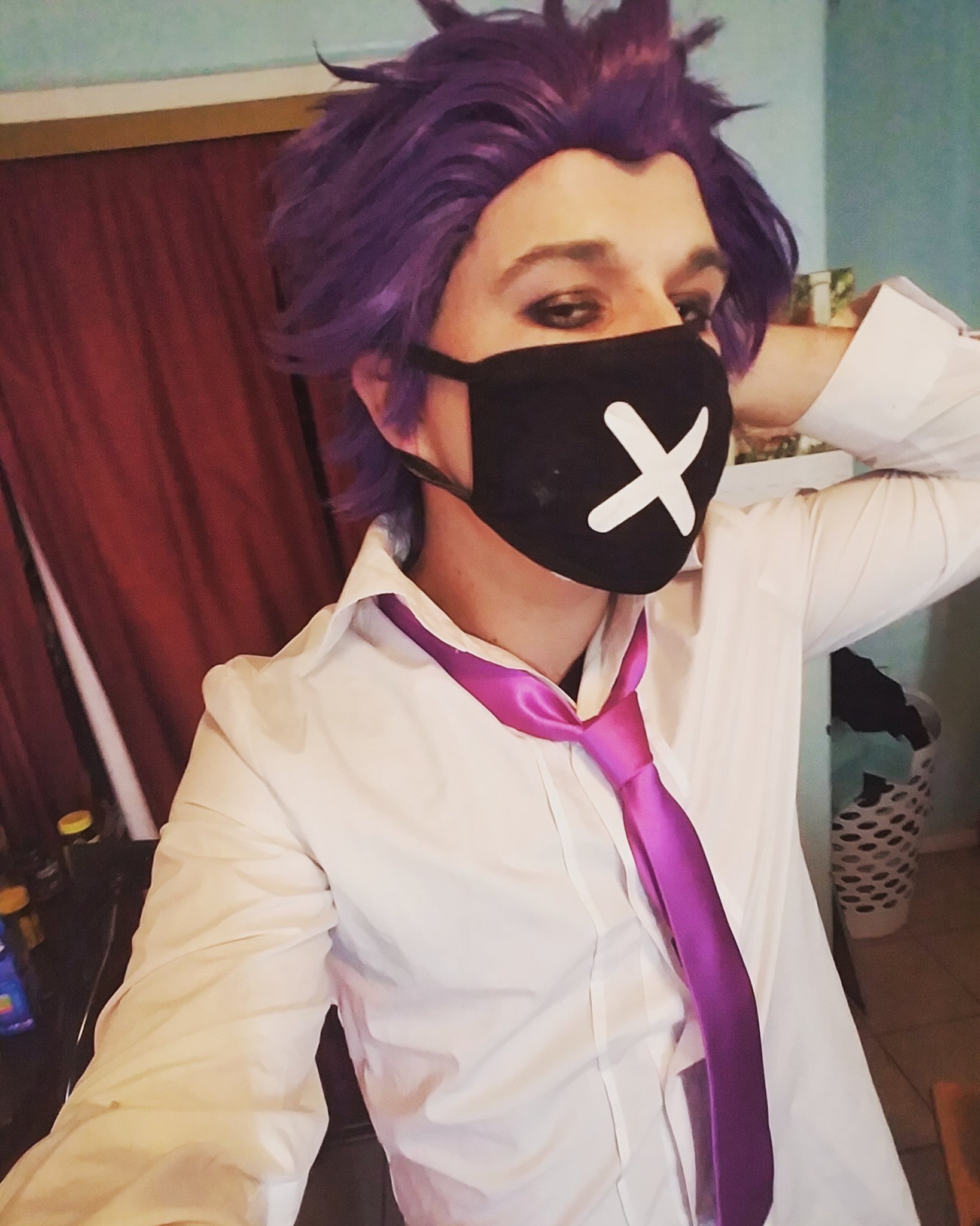 Now, talk to me and tell me your dark desire. #shinsocosplay  #shinsouhitoshi #shinsoucosplay #shinsouxmonoma #shinsouhitoshicosplay…