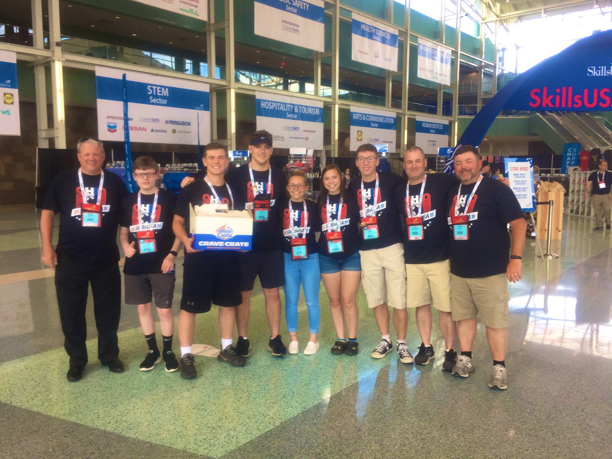 Excel_TECC_ITP's tweet photo. @ExcelTECC SkillsUSA!  Hello from Nationals in Louisville KY!  Let’s Go! https://t.co/lAlcMlKFpi