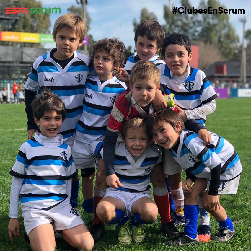 Distintos colores ¡pero amigos igual! Los peques de la M7 de <a href="/SanIsidroClub/">San Isidro Club</a> y <a href="/AAlumni/">Asociación Alumni</a> son todos compañeros de clase. La banda completa está en primer grado. 🙌❤ 

#ClubesEnScrum
