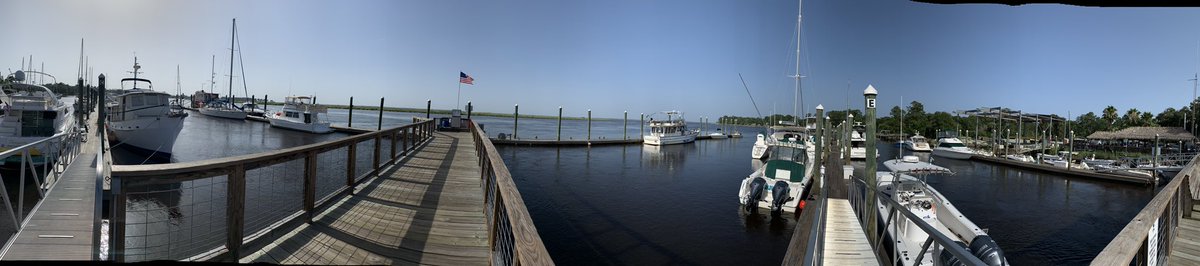 Fried pickles, 50cent wings and 1.50 drafts. That’s what’s for dinner. Local marina by the house. #DinnerWithAView #GeorgiaCoast #WingsAndBeer #SummerTime