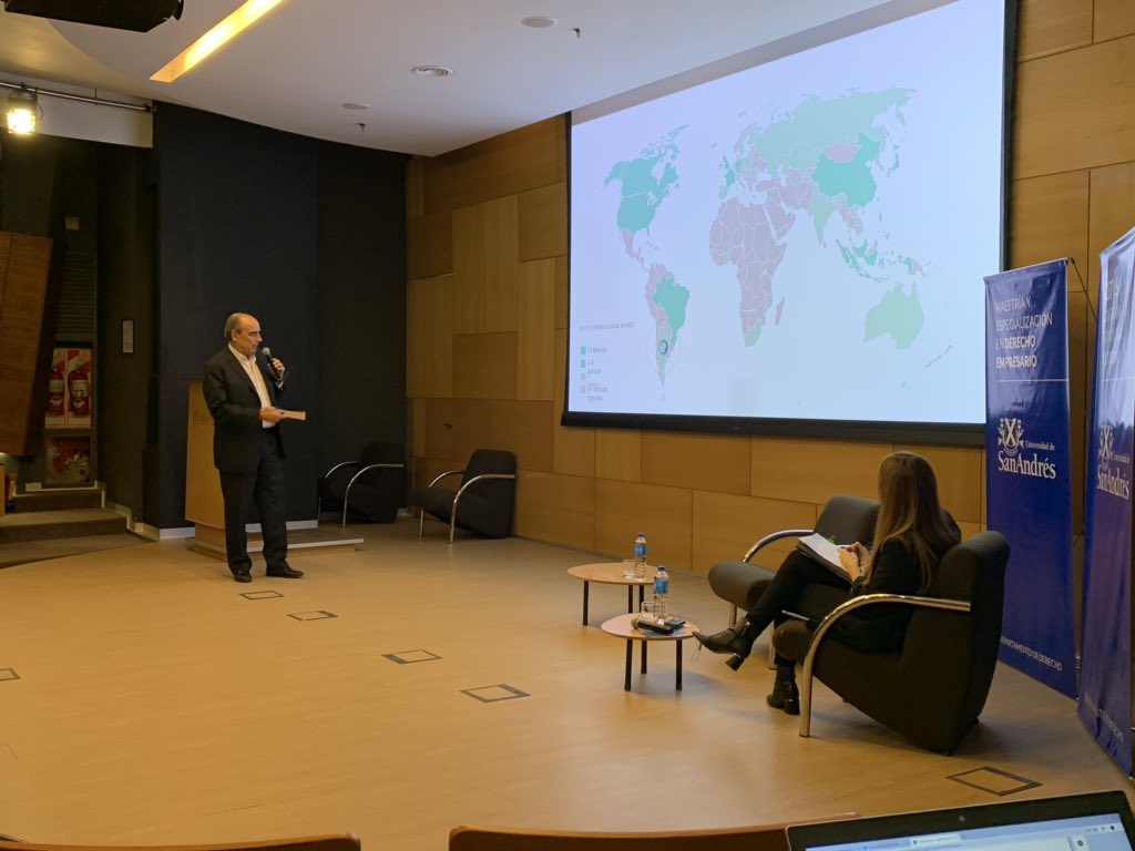 pablopalazzi's tweet photo. Guillermo Francos de Wilobank habla sobre los bancos digitales en el mundo... #fintechlaw2019 #Fintechreg @cetysedu @MDE_udesa https://t.co/2lN6wumu2C