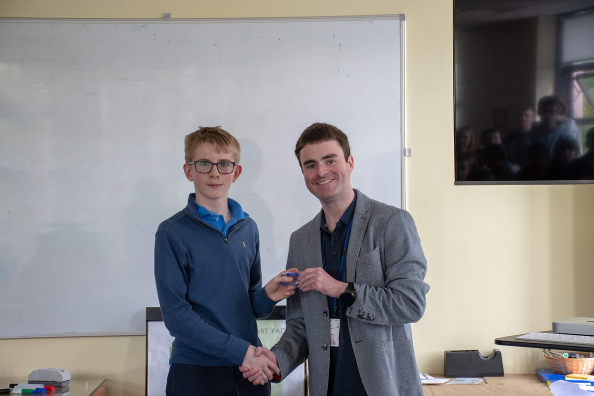 coderdojo_capb's tweet image. ...Finally, new Mentors Cian and Harry received Blue Belts for mentoring work in our &quot;Continuation&quot; Web Development class! Well done to them both! #coderdojo #IBMVolunteers